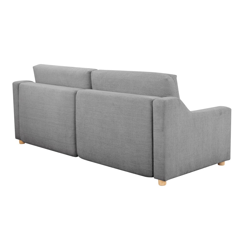 Serta - Glenmont Queen Sofa Convertible Grey - 113A009GRY view 7
