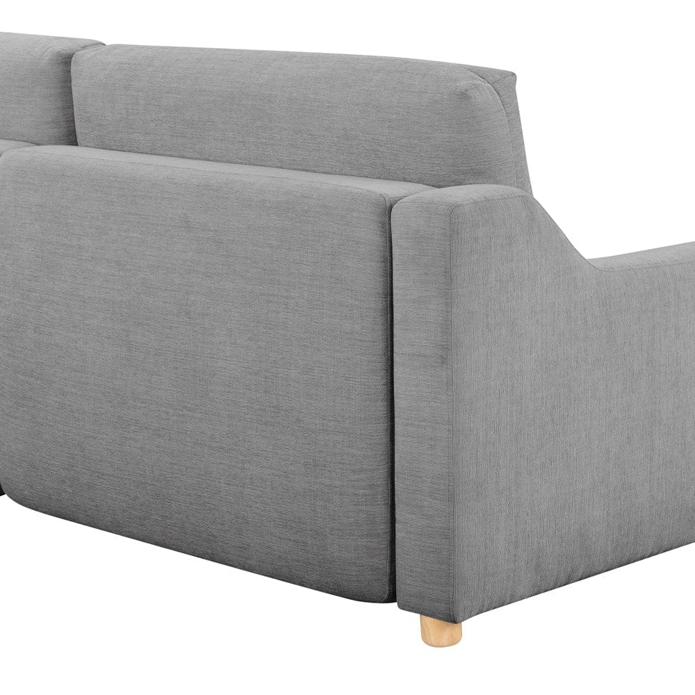 Serta - Glenmont Queen Sofa Convertible Grey - 113A009GRY view 8