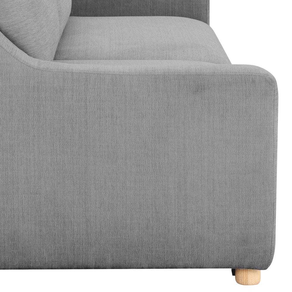 Serta - Glenmont Queen Sofa Convertible Grey - 113A009GRY view 10