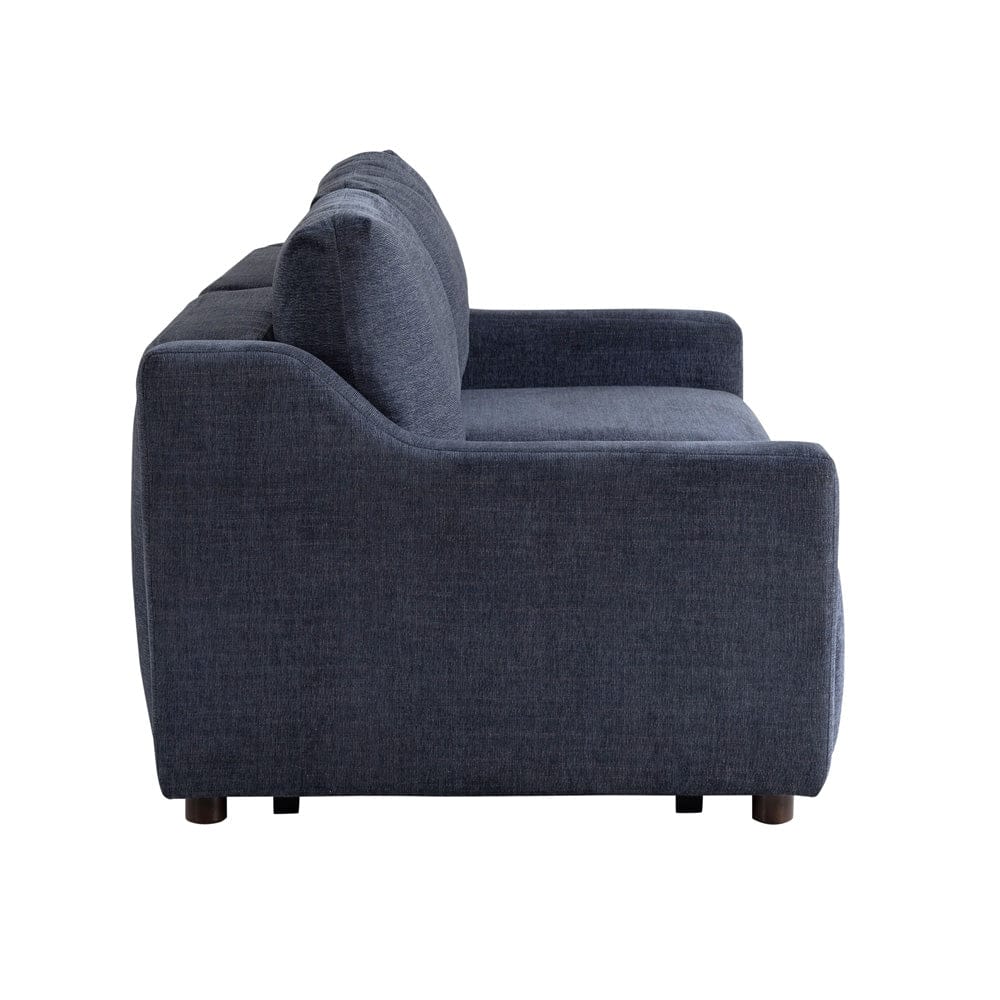 Serta - Glenmont Queen Sofa Convertible Navy Blue - 113A009NVY view 10