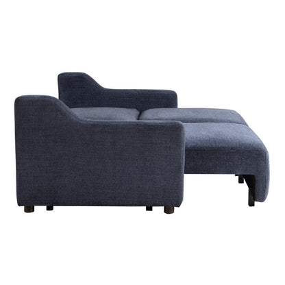 Serta - Glenmont Queen Sofa Convertible Navy Blue - 113A009NVY view 11