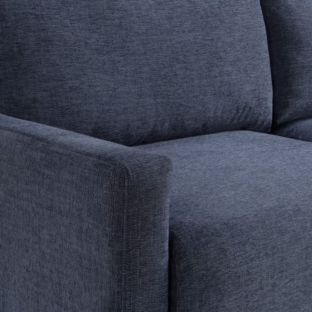 Serta - Glenmont Queen Sofa Convertible Navy Blue - 113A009NVY view 15