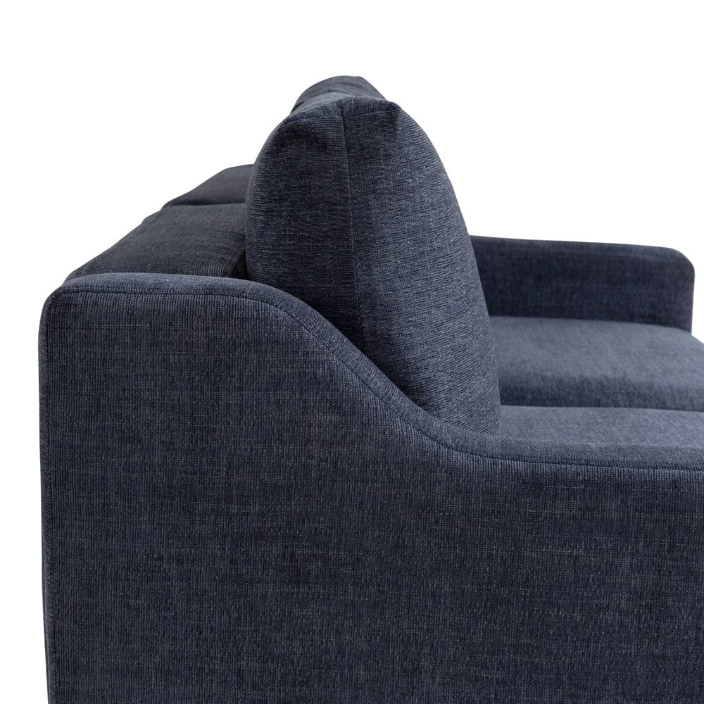 Serta - Glenmont Queen Sofa Convertible Navy Blue - 113A009NVY view 20