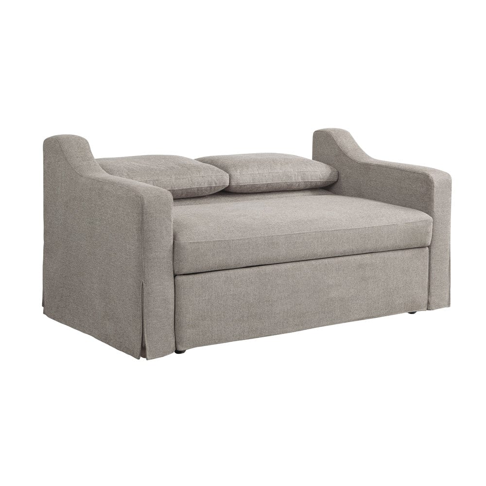 Serta - Haddington Full Loveseat Sleeper Flax  - 112A012FLX view 3