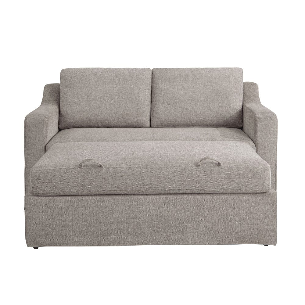Serta - Haddington Full Loveseat Sleeper Flax  - 112A012FLX view 7