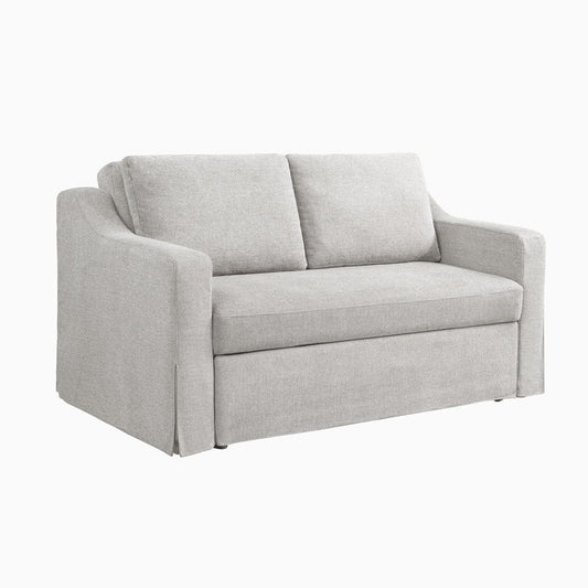 Serta - Haddington Full Loveseat Sleeper Linen - 112A012LIN view 1