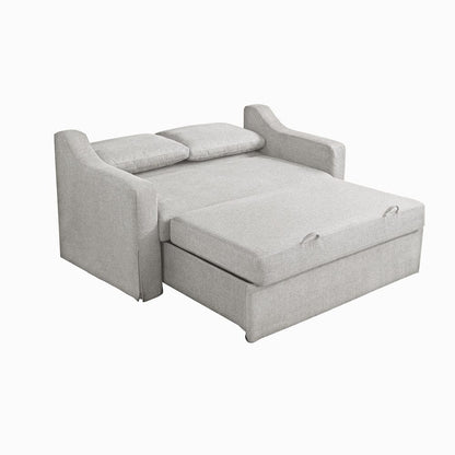 Serta - Haddington Full Loveseat Sleeper Linen - 112A012LIN view 6