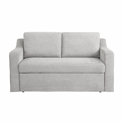 Serta - Haddington Full Loveseat Sleeper Linen - 112A012LIN view 7