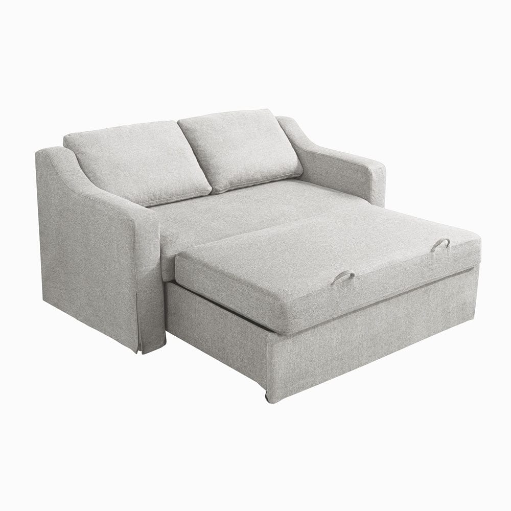Serta - Haddington Full Loveseat Sleeper Linen - 112A012LIN view 8