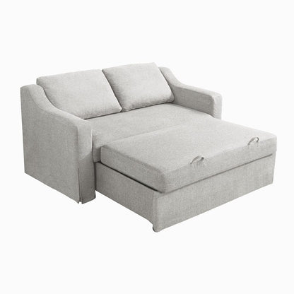 Serta - Haddington Full Loveseat Sleeper Linen - 112A012LIN view 8