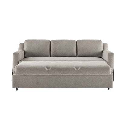 Serta - Haddington Sofa Convertible Flax - 113A012FLX view 5