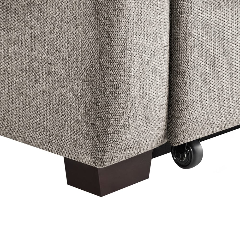 Serta - Haddington Sofa Convertible Flax - 113A012FLX view 15