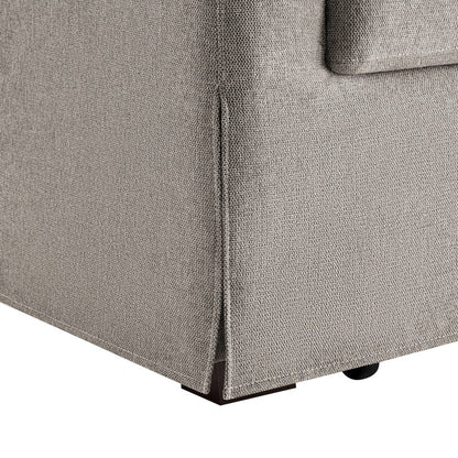 Serta - Haddington Sofa Convertible Flax - 113A012FLX view 16