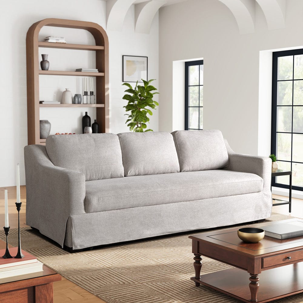 Serta - Haddington Sofa Convertible Linen - 113A012LIN view 11