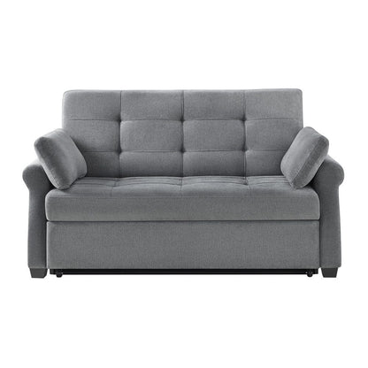 Serta - Hampton Queen Casual Convertible Charcoal - SA-HPTSA3TM3011 view 2