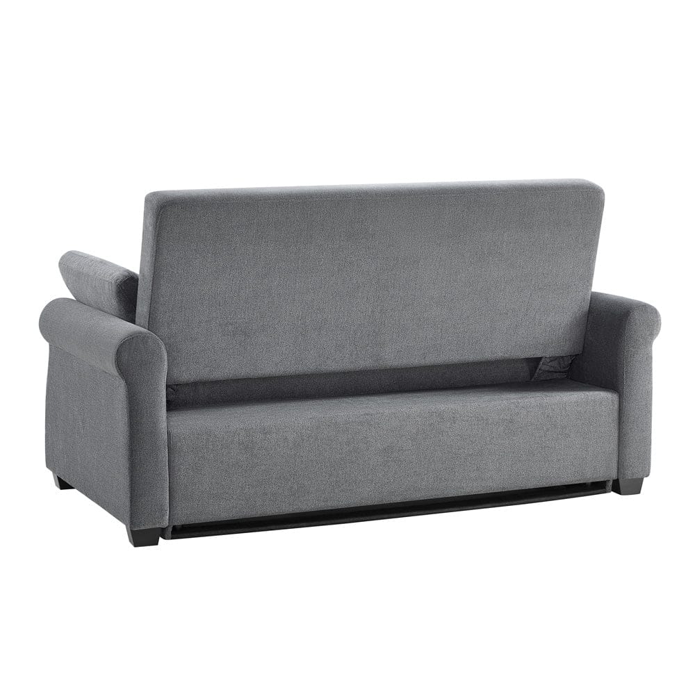 Serta - Hampton Queen Casual Convertible Charcoal - SA-HPTSA3TM3011 view 10