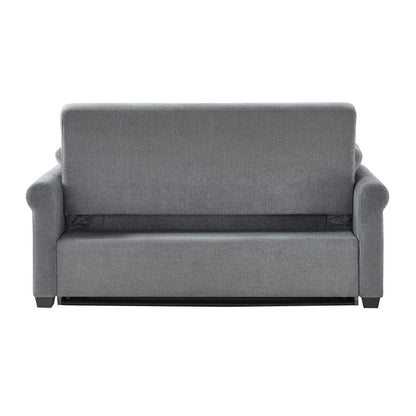 Serta - Hampton Queen Casual Convertible Charcoal - SA-HPTSA3TM3011 view 11