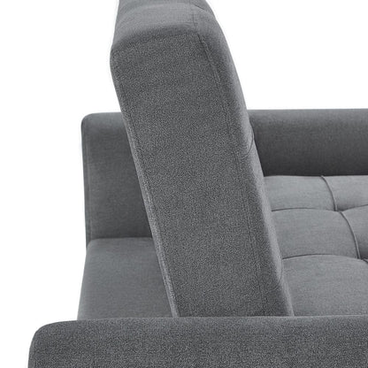 Serta - Hampton Queen Casual Convertible Charcoal - SA-HPTSA3TM3011 view 15