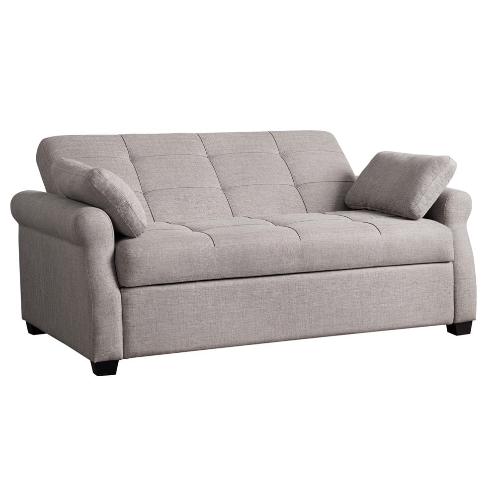Serta - Hampton Queen Casual Convertible Steel - SA-HPTSA3STL view 2