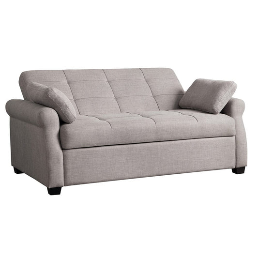 Serta - Hampton Queen Casual Convertible Steel - SA-HPTSA3STL view 2