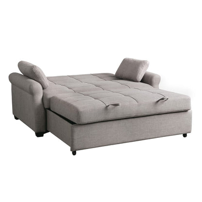 Serta - Hampton Queen Casual Convertible Steel - SA-HPTSA3STL view 5