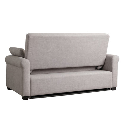 Serta - Hampton Queen Casual Convertible Steel - SA-HPTSA3STL view 9