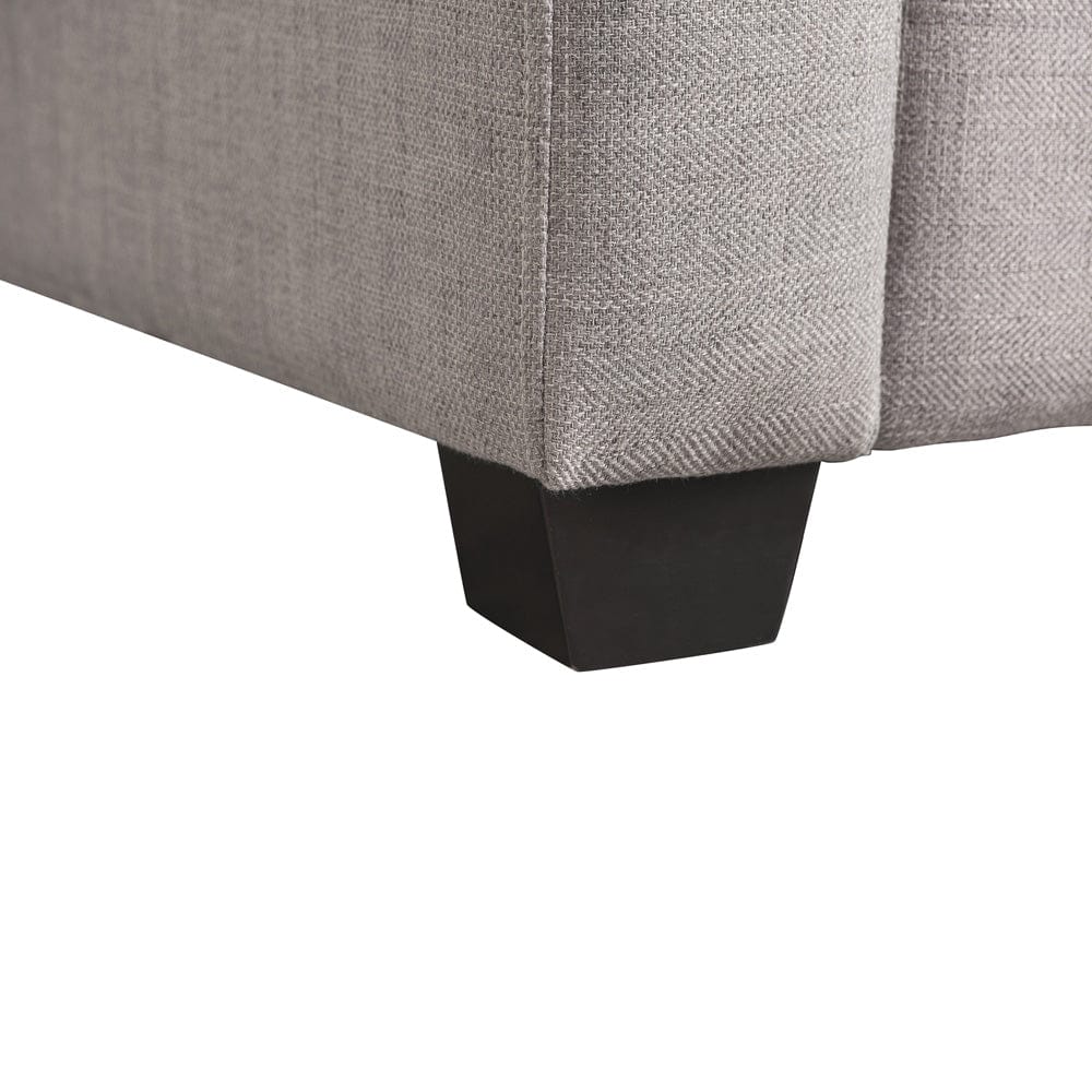 Serta - Hampton Queen Casual Convertible Steel - SA-HPTSA3STL view 14