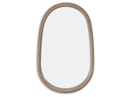 Signature Design by Ashley - Aarilynn Accent Mirror in Antique Brown - A8010329 veiw 1