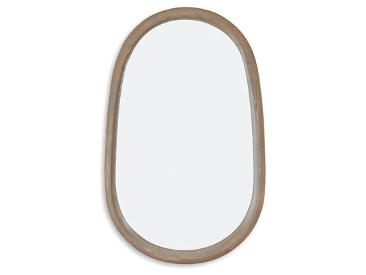 Signature Design by Ashley - Aarilynn Accent Mirror in Antique Brown - A8010329 veiw 1