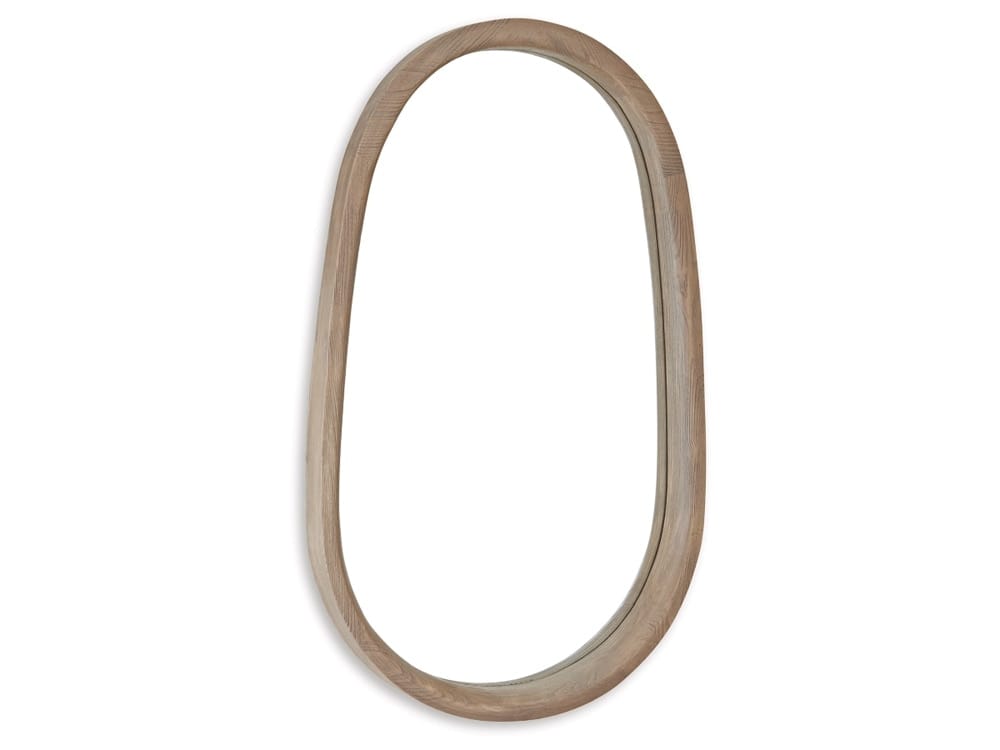Signature Design by Ashley - Aarilynn Accent Mirror in Antique Brown - A8010329 veiw 3