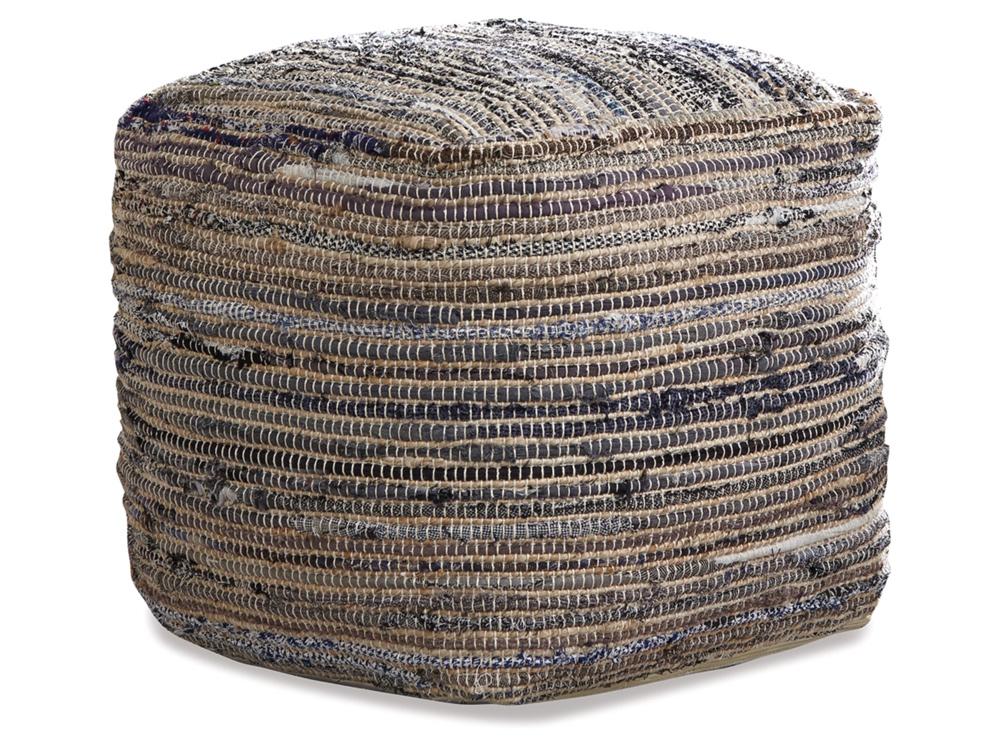 Signature Design by Ashley - Absalom Pouf in Natural - A1000550 veiw 1