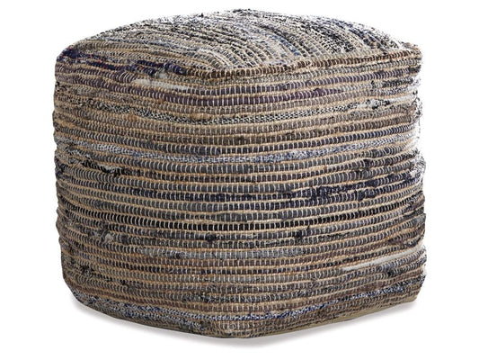 Signature Design by Ashley - Absalom Pouf in Natural - A1000550 veiw 1