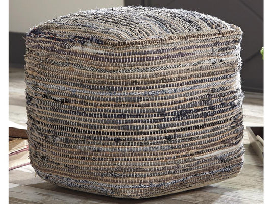 Signature Design by Ashley - Absalom Pouf in Natural - A1000550 veiw 2