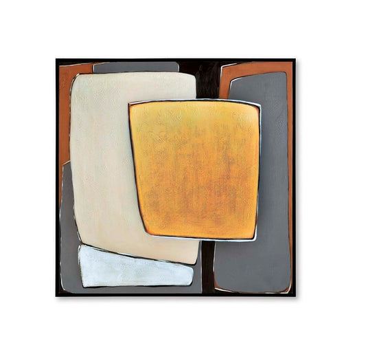 Signature Design by Ashley - Actman Wall Art in Cream/Brown/Gray - A8000428 veiw 1