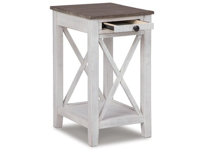 Signature Design by Ashley - Adalane Accent Table in White/Gray - A4000374 veiw 3