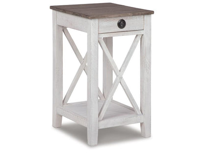 Signature Design by Ashley - Adalane Accent Table in White/Gray - A4000374 veiw 4