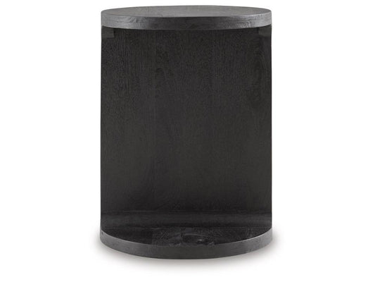 Signature Design by Ashley - Adderley Accent Table in Black - A4000600 veiw 1