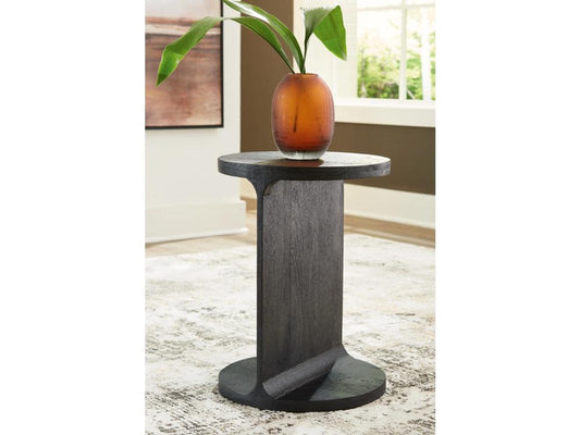 Signature Design by Ashley - Adderley Accent Table in Black - A4000600 veiw 2