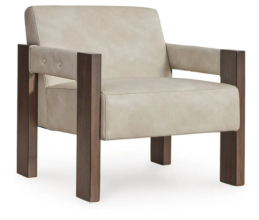 Signature Design by Ashley - Adlanlock Accent Chair in Bone - A3000694 view 1