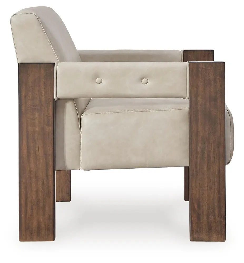 Signature Design by Ashley - Adlanlock Accent Chair in Bone - A3000694 view 3