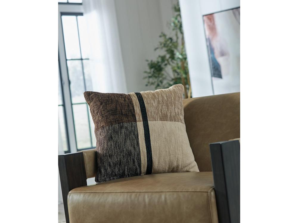 Signature Design by Ashley - Adrielton Pillow (Set of 4) in Black/Brown/Tan - A1001065 veiw 2