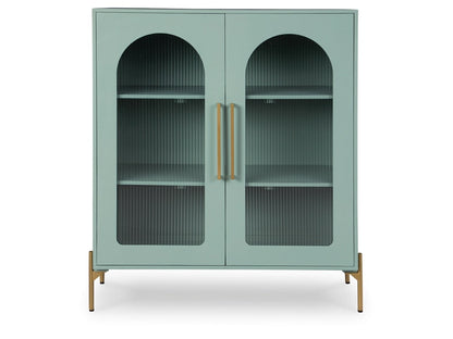 Signature Design by Ashley - Adwen Accent Cabinet in Light Green - A4000665 veiw 1