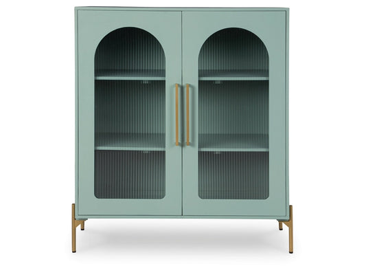 Signature Design by Ashley - Adwen Accent Cabinet in Light Green - A4000665 veiw 1