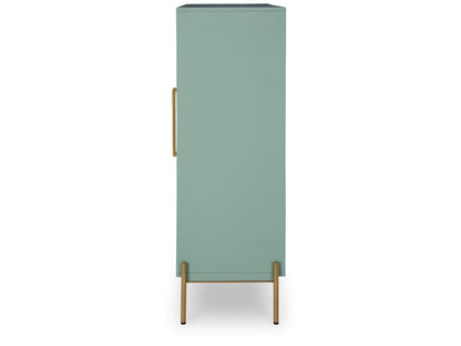 Signature Design by Ashley - Adwen Accent Cabinet in Light Green - A4000665 veiw 4
