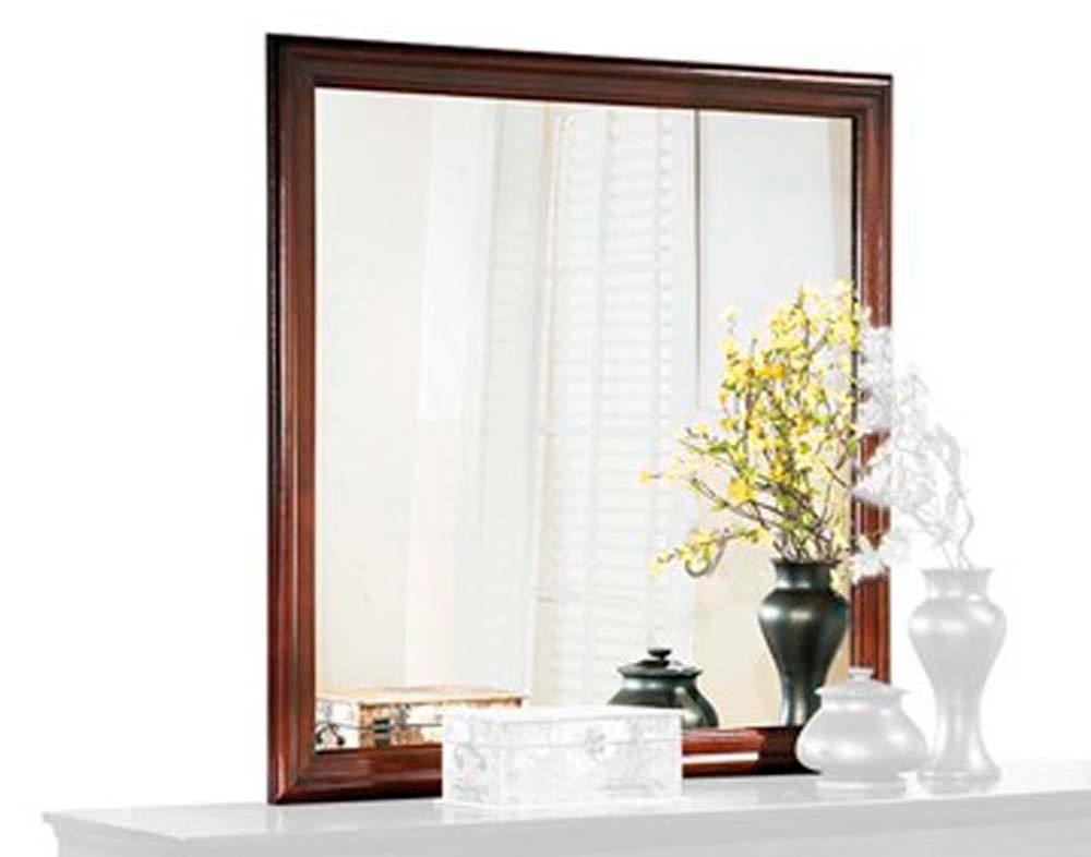 Signature Design by Ashley - Alisdair Bedroom Mirror in Dark Brown - B376-36 veiw 1