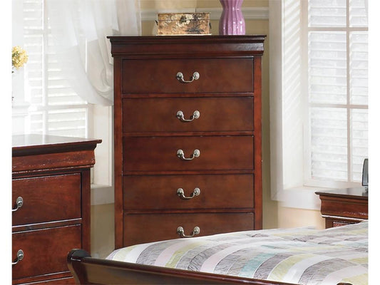 Signature Design by Ashley - Alisdair Chest in Dark Brown - B376-46 veiw 2