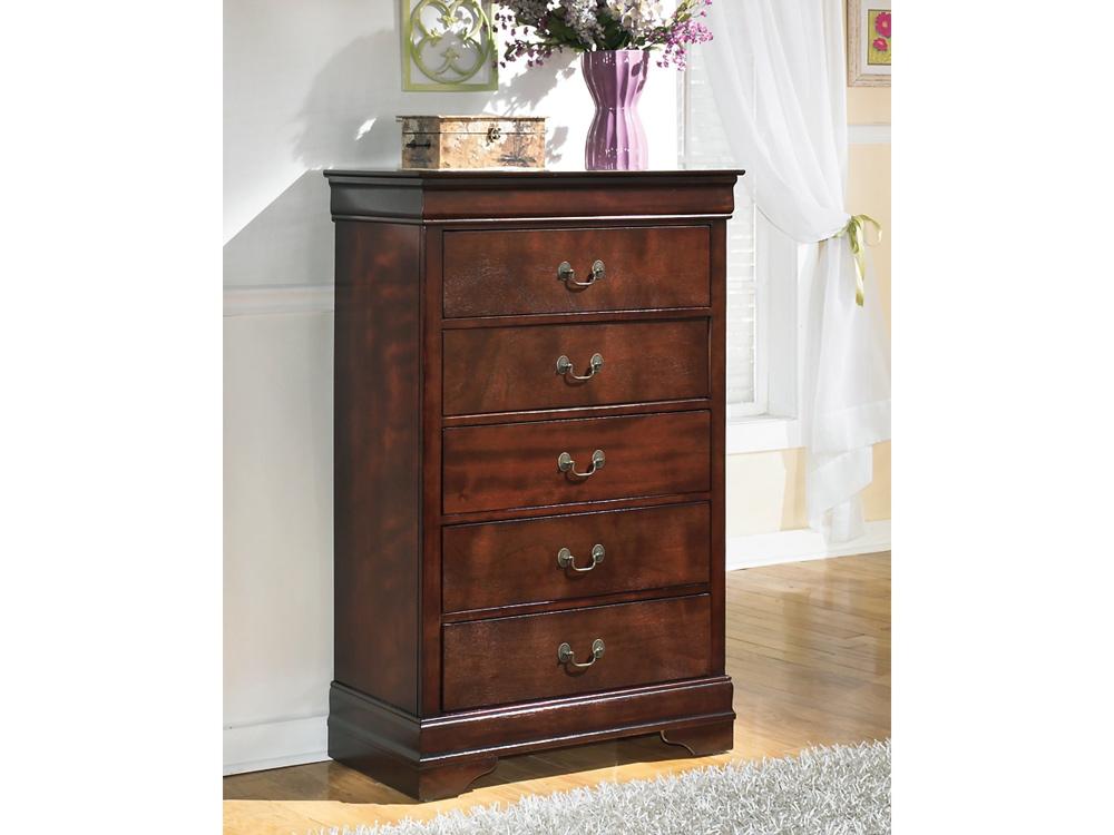 Signature Design by Ashley - Alisdair Chest in Dark Brown - B376-46 veiw 4