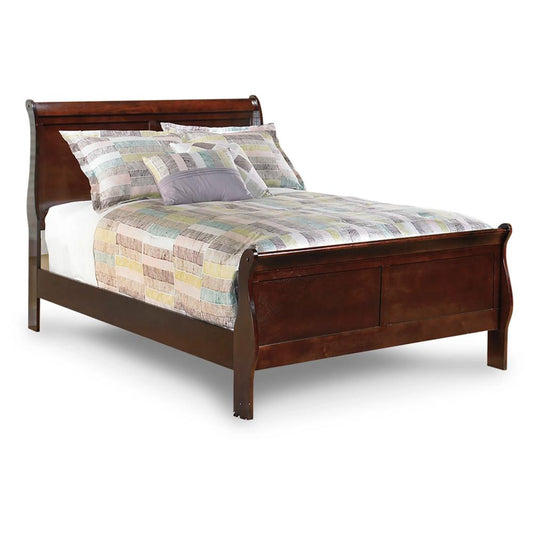 Signature Design by Ashley - Alisdair Full Sleigh Bed in Dark Brown veiw 1