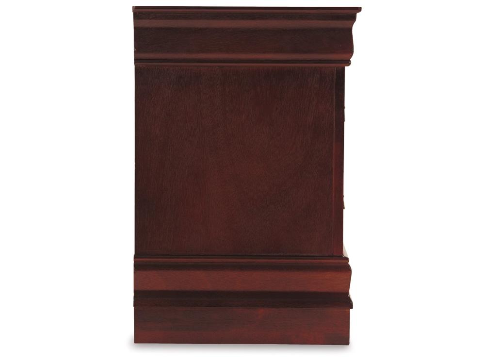 Signature Design by Ashley - Alisdair Two Drawer Night Stand in Dark Brown - B376-92 veiw 4