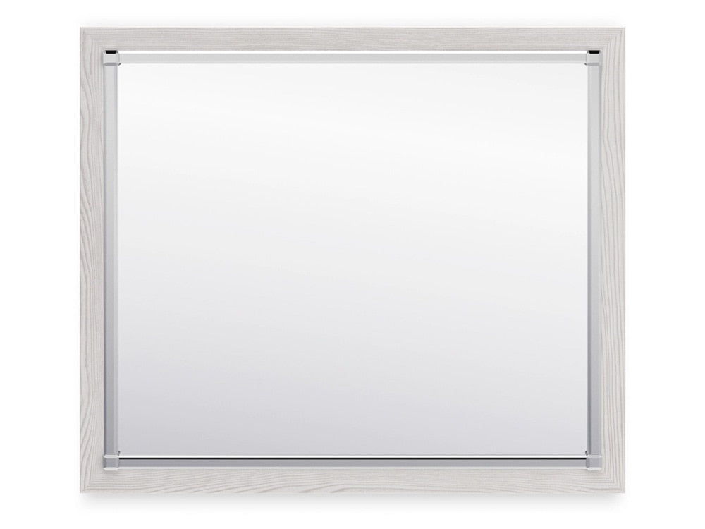 Signature Design by Ashley - Altyra Bedroom Mirror in White - B2640-36 veiw 1